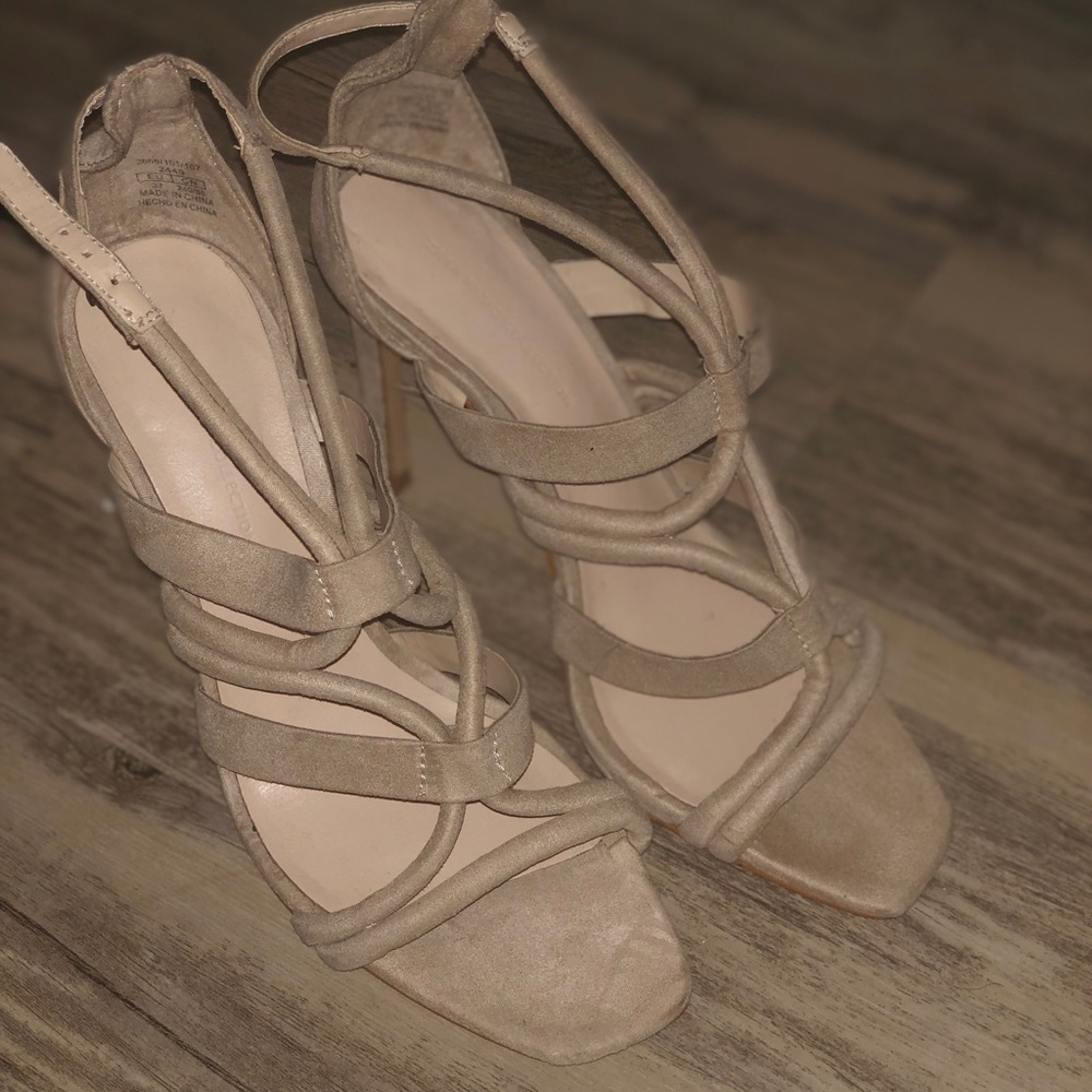 Zara nude heels